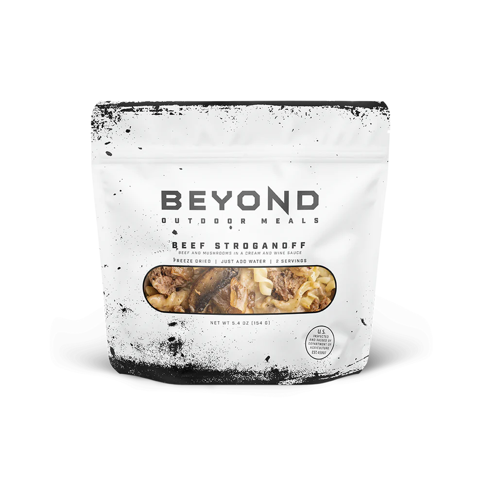 BEEF STROGANOFF - BEYOND OUTDOOR MEALS