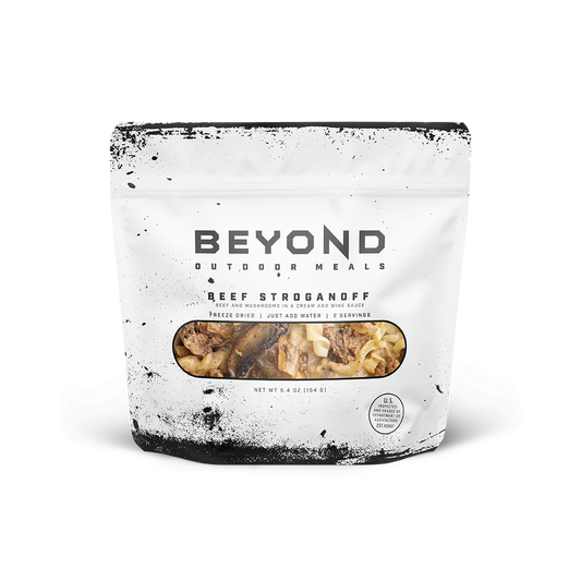 BEEF STROGANOFF - BEYOND OUTDOOR MEALS