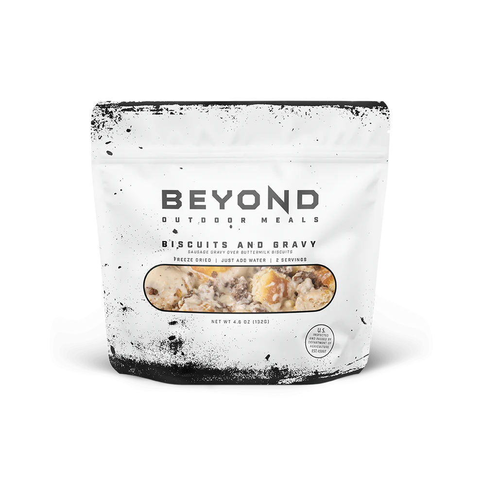 BISCUITS AND GRAVY - BEYOND OUTDOOR MEALS