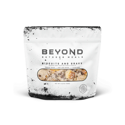 BISCUITS AND GRAVY - BEYOND OUTDOOR MEALS