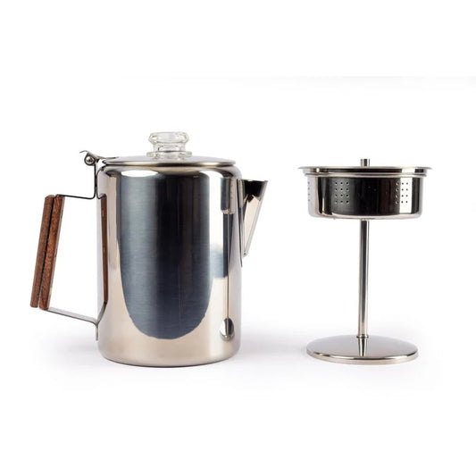 Ready Hour 9 Cup Stainless Steel Coffee Pot