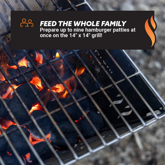 Inferno Pro Chimney Grill Top by InstaFire