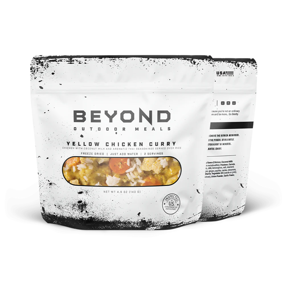 YELLOW CHICKEN CURRY - BEYOND OUTDOOR MEALS