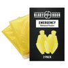 Ready Hour Emergency Poncho (2-pack)
